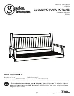 Preview for 13 page of Garden Treasures TA7004 Assembly Instructions Manual