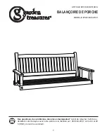 Preview for 7 page of Garden Treasures TA7004 Assembly Manual