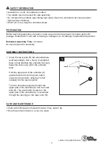 Предварительный просмотр 3 страницы Garden Treasures U-1303-2 Manual