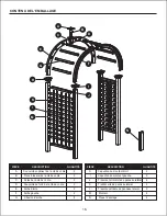 Предварительный просмотр 16 страницы Garden Treasures VA68098 Manual