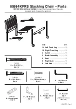 Preview for 2 page of Garden Wood Furniture 85984KFRS Assembly Instructions Manual