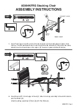 Preview for 3 page of Garden Wood Furniture 85984KFRS Assembly Instructions Manual