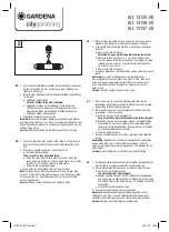 Gardena 13137-20 Quick Start Manual preview