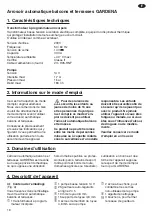 Preview for 4 page of Gardena 1407 Operating Instructions Manual