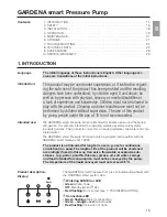 Preview for 2 page of Gardena 19080 Operating Instructions Manual