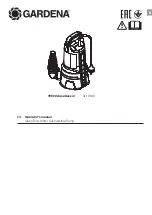 Gardena 19500 AquaSensor Operator'S Manual preview