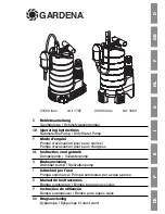 Gardena 20000 inox Operating Instructions Manual preview