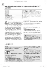 Preview for 4 page of Gardena 20000DIRT Operator'S Manual