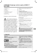 Preview for 97 page of Gardena 20000DIRT Operator'S Manual