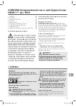 Preview for 129 page of Gardena 20000DIRT Operator'S Manual