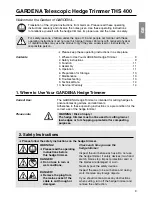 Предварительный просмотр 2 страницы Gardena 2586 Operating Instructions Manual