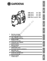 Gardena 4000/4 LCD Operating Instructions Manual preview