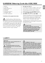 Preview for 4 page of Gardena 4030 Operator'S Manual