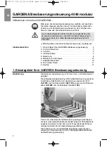 Preview for 2 page of Gardena 4040 Operating Instructions Manual