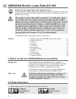 Preview for 2 page of Gardena 4066 Operator'S Manual