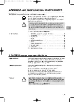 Preview for 45 page of Gardena 5500/3 Operating Instructions Manual