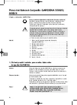 Preview for 94 page of Gardena 5500/3 Operating Instructions Manual