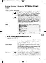 Preview for 101 page of Gardena 5500/3 Operating Instructions Manual