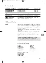 Preview for 107 page of Gardena 5500/3 Operating Instructions Manual