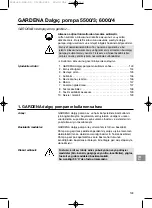 Preview for 143 page of Gardena 5500/3 Operating Instructions Manual