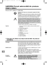 Preview for 150 page of Gardena 5500/3 Operating Instructions Manual