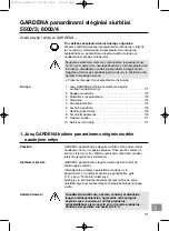 Preview for 171 page of Gardena 5500/3 Operating Instructions Manual