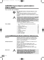 Preview for 178 page of Gardena 5500/3 Operating Instructions Manual