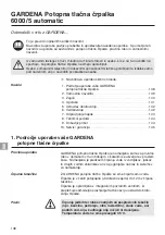 Preview for 2 page of Gardena 6000/5 automatic Operating Instructions Manual