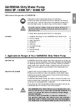 Preview for 2 page of Gardena 6500 SP Operating Instructions Manual