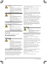 Preview for 282 page of Gardena 7000/C Operation Instructions Manual