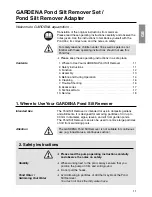 Предварительный просмотр 2 страницы Gardena 7940 Operating Instructions Manual