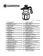 Preview for 1 page of Gardena 814 Operating Instructions