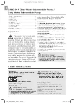 Preview for 4 page of Gardena 8200 BASIC Operator'S Manual