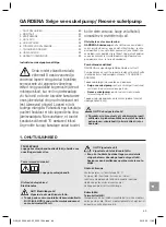 Preview for 89 page of Gardena 8200 BASIC Operator'S Manual