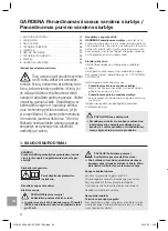 Preview for 94 page of Gardena 8200 BASIC Operator'S Manual