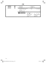 Preview for 108 page of Gardena 8200 BASIC Operator'S Manual