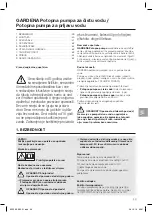 Preview for 59 page of Gardena 8200 Operator'S Manual