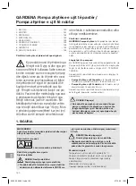 Preview for 150 page of Gardena 9200 Operator'S Manual