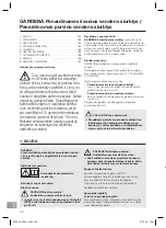 Preview for 162 page of Gardena 9200 Operator'S Manual