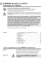 Preview for 2 page of Gardena 9823-20 Operating Instructions Manual