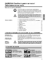 Предварительный просмотр 2 страницы Gardena Accu 100 8805 Operating Instructions Manual