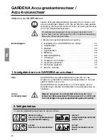 Preview for 2 page of Gardena Accu 60 Operating Instructions Manual