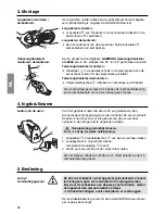 Preview for 4 page of Gardena Accu 60 Operating Instructions Manual