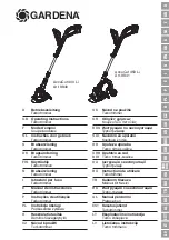 Gardena AccuCut 400 Li Operating Instructions Manual preview