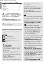 Preview for 18 page of Gardena AquaClean 24/18V P4A Operator'S Manual