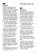 Preview for 22 page of Gardena C 1030 plus Operating Instructions Manual