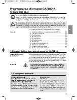 Preview for 29 page of Gardena C 2030 duo plus Operating Instructions Manual