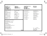 Preview for 215 page of Gardena ClassicCut Li 9853 Operator'S Manual