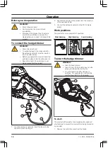 Предварительный просмотр 18 страницы Gardena ComfortCut 550/50 Operating Instructions Manual