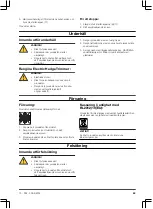 Предварительный просмотр 49 страницы Gardena ComfortCut 550/50 Operating Instructions Manual